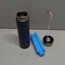 DISONCARE Odyssey 60H Insulin Cooler Travel case Digital Display Medication Cooler for Medicine Travel TSA Approved Ice Pack Diabetic Medical Cooler Diabetes Bag EpiPen with QR Medical Tag(Navy Blue