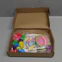 BenLouis 96Pcs Candyland Party Favors Ice Cream Donut Mini Notebook Stampers School Stationery Bulk for Kids Lollipop Sweet Treats Birthday Goodie Bags Pinata Filler Classroom Prizes Supplies