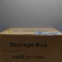 additional Extra Large Lids for UAMFURI 160/165QT storage bins,1-pcs Lids only25.6''W*16.3''D (Black-2pcs, 160QT/168QT)