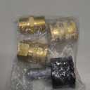 MINGOU Pressure Washer Quick Connect Kit, M22 to 3/8" Quick Connect, Pressure Washer Adapter Set, M22 14mm Quick Connect Swivel Fittings, 3/4" to Quick Release (Brass)