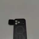 SURITCH for iPhone 17 Pro Max Case with Camera Control Cover, Camera Cover and Adjustable Kickstand, Compatible with MagSafe, Shockproof Bumper Protective Cases 6.9 Inch, Black