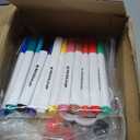 6 Set Mother's Day Ceramics to Paint DIY Your Own Ceramic Painting Kit for Crafts Vase to Paint Unpainted Plaster Paintable Kit Mother Art DIY Craft Supply with Brush Palette for Adult(Delicate)