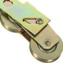 POPETPOP Sliding Door Tandem Roller Aluminum Alloy Sliding Door Rollers Replacement, 250lbs Load Capacity for Glass Patio Shower, Easy Installation