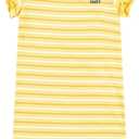 Levi's Girls' Rib Knit Dress (Yellow)