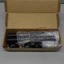 Industrial Pipe Towel Rack Towel Bar, Heavy Duty Wall Mounted Rustic Farmhouse Bath Towel Holder for Bathroom (Black, 24 inch)