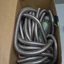 Metal Garden Hose 100FT - Heavy Duty Stainless Steel Metal Water Hose With 10 Function Nozzle, Lightweight, No Kink, Durable and Leak Proof Flexible Garden Hose for Yard, Outdoor