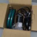 D-Honor Water Transfer Pump 115V 1/10 HP 330 Gallon Per Hour Portable Electric Utility Trash Pump with 6 feet Water Hose Kit, Transfer Water from Garden, Hot Tube, Ponds, Pool, Rain Barrel, Aquariums