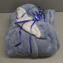 GoodtoU Wearable Blanket Hoodie Sweatshirt Warm Cozy Christmas Birthday Gifts Hooded Blanket for Adults Cozy Sweatshirts for Women, Blue