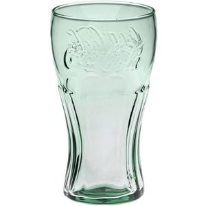 Classic Coca-Cola Glass in Georgia Green 17.2oz/510ml Coke Glass