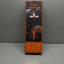 Saker Portable Camping Light with Stand 12000mAh 73.2" Rechargeable Work Light 3200 Lumen Camp Lanterns with Bag for Garage, Outdoor Work, Emergency Power Outages, Fishing LD10 Orange