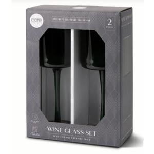 Core Home Wine Glass 2-Pack - Blue