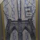 upsimples 18x24 Picture Frame, Display Pictures 16x20 with Mat or 18 x 24 Without, Wall Hanging Poster Frames, Gold, 1 Pack