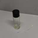 TrendPlain 16oz/470ml Glass Olive Oil Sprayer for Cooking  2 in 1 Olive Oil Dispenser Bottle for Kitchen Gadgets and Air Fryer Accessories, Salad, BBQ - Black