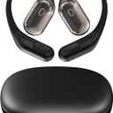 Open-Ear Headphones, Over Ear Earbuds with Ear Hooks, True Wireless Bluetooth Earphones with Microphone, Touch Control, Clear Calls, 60H Playtime, IPX7 Waterproof for Running and Workouts