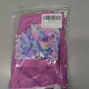 AIDEAONE Girls Swimsuit Two Piece Tankini Skirt Set with Boyshort Summer Beach Bathing Suit Size 6-14 (8-9 Years, C-pink Butterflies)