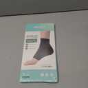 Welnove Achilles Tendonitis Heel Protector Socks - (FSA & HSA) Achilles Tendon Support Compression Socks - Gel Padded Sleeve for Cushion & Protection of Bursitis, Tenderness, Dry Cracked, Large