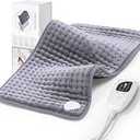 Heating Pad for Period Cramps Back Neck and Shoulders Pain Relief, 17”×33” Large Heated Pad with 4 Level Timing, 6 Level Heat Setting and Auto Shut Off, Christmas Gifts for Women, Men