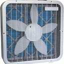Lasko Air Flex 20" 2-in-1 Box Fan and Air Purifier in One with MERV10 Air Purifying Filter for Cleaner and Cooling Breeze, 3 Speeds, Steel Body, FF305