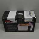 Mueller UltraToast Full Stainless Steel Toaster 4 Slice, Long Extra-Wide Slots for Bagels and Waffles, 6 Browning Levels, LED Display, Cancel/Defrost/Reheat Functions & Removable Tray, Kitchen Gadgets