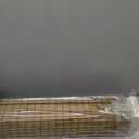 UNISHADES Cordless Bamboo Roman Shades for Windows, Blinds Size (34" W 64" H) Colour (Highfield Teak)