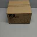 C9 LED Christmas Lights Outdoor, 68 Feet 100 LED Strawberry String Lights with 100 Spring Clamps, Waterproof Commercial Grade Extendable for Outside Roofline Patio Home Xmas Decoration, Pure White