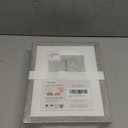 upsimples 8x10 Picture Frame Set of 5, Display Pictures 5x7 with Mat or 8 x 10 Without, Wall Gallery Photo Frames, Gray