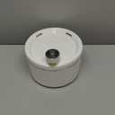 Wireless Cat Water Fountain with Stainless Steel Tray, 102oz/3L Pet Water Fountain for Cats Inside, Cat Fountain for Drinking with Motion Sensor, Ultra Quiet Pump (White, 102oz+8Filters)