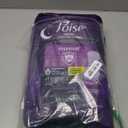 Poise Overnight Incontinence & Postpartum Pads for Bladder Leaks, 8 Drop Extra Coverage, 36 Count