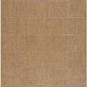 Beverly Rug Easy Jute Checkered Squared Rug 9x12 Washable Large Indoor Outdoor Area Rugs for Living Dining Room Patio Office Stain Resistant Non Shedding Casual Indoor Outside Carpet 9 x 12 Natural
