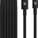 Beats USB-C to Lightning Woven Cable Fast Charging Durable/Tangle-Free Compatible Charger for Apple Devices w Lightning Ports (1.5 m, 5 ft) - Bolt Black