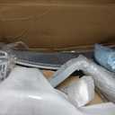 D300 Ergonomic Office Chair with Footrest,Big and Tall Desk Chair with 3D Separate Lumbar Support & Comfy Headrest,6D Adjustable Armrests,High Back Swivel Mesh Computer Chair for Long Hours(Gray)