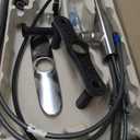 Delta Essa Brushed Nickel Kitchen Faucet with Pull Down Sprayer, Modern Single Hole Kitchen Sink Faucet, Single Handle, Arctic Stainless 9113-AR-DST