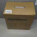 Horavie Single Serve Coffee Maker for K-Cup Pod and Grounds, Hot and Iced Coffee Maker, 6 to 14oz Brew Sizes, 50oz Removable Reservoir, Strong Button Feature, Fit 6.5" Mugs, Stainless Steel, Black (11.2 Inch)