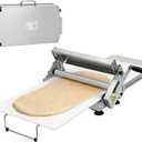 Folding Dough Sheeter 40.9"x15.5" for Bread and Pastries (2 Rolling Boards) | Manual Stainless Steel Dough Machine, Adjustable Thickness, Portable Manual Sheeter Machine
