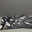 Black and White Striped Throw Pillows Covers 18x18 Set of 4 Abstract Art Decorative Square Pillow Case for Living Room Sofa Bed Couch Decor