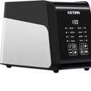 Touchscreen Toaster 2 Slice, KETIAN Bagel English Muffins Toast Pastry Waffles Grain Sweet Bread Toaster, Extra Wide Slots Single Slot Toasting Automatic Lifting, 1400w (Black)
