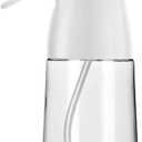 Continuous Spray Bottle,Hair Spray Bottle,Plants Water Spray Mist Bottle,Ultra-Fine Spray Bottle for Hair,Skincare, Plant Care, Pet Grooming, Cleaning(White) (6.8 Ounces)
