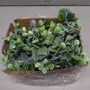 DearHouse Faux Eucalyptus Garland Plant, 2 Pack Artificial Vines Hanging Eucalyptus Leaves Greenery Garland for Wedding Backdrop Arch Wall Decor, 6 Feet/pcs UV Protected Indoor Outdoor