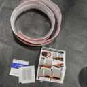 Adhesive Under Door Sweep Weather Stripping Soundproof Rubber Bottom,Under Door Sweep Weather Stripping Soundproof Rubber Bottom Seal Strip Draft Stopper Draught Excluder (White), 39x2inch