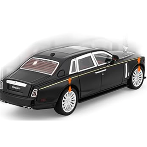 Toy Model Phantom Car Toy for Boys, 1:22 Diecast Metal Model Pull Back Toy Car Phantom with Sound and Light, Gift Toys for Christmas Newyear Birthday