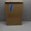 Wettarn 6 Pcs 8'' Extra Large Christmas Tree Ball Ornaments Oversized Huge Big Shatterproof Plastic Xmas Hanging Decorations for Holiday Christmas Tree Outdoor Party Decors(White)