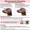 BARKLESS Soft Dog Head Collar, Patented Padded No Pull Head Halter, Training Nose Leash with Safety Link for Medium Large Dogs, Adjustable Muzzle Leash, Easy Control for Walking (L, Red)