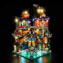 LED Lighting Compatible with Lego NINJAGO City Workshops 71837 Light Kit Compatible with Lego 71837, NOT Included The Model Set - JUST Lights