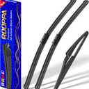 3 wipers Replacement for 2015-2020 2021 2022 2023 jeep renegade, Windshield Wiper Blades Original Equipment Replacement - 22"/20"/11" (Set of 3) Top Lock