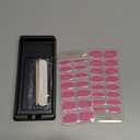 ohora Semi Cured Gel Nail Strips (N Tint High-Teen) - Pink, Tint, Works with Any UV/LED Lamps, Salon-Quality, Long Lasting, Easy to Apply & Remove - Includes 2 Prep Pads, Nail File & Wooden Stick