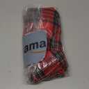 AQOTHES Pack of 2 Christmas Plaid Decorative Throw Pillow Covers Scottish Tartan Cushion Case for Farmhouse Home Holiday Decor Red and Green, 22 x 22 Inches