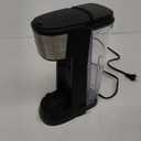 CHEFMAN Single Serve Coffee Maker, K Cup Coffee Machine: Compatible with K-Cup Pods and Ground Coffee, Brew 6 to 12oz Cup Drip Coffee Maker, 40oz Water Reservoir, Cup Lift, Filter Included