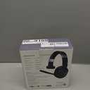 Trucker Bluetooth Headset, Wireless Headsets with Noise Cancelling Microphone, Long Battery Life Bluetooth Headphones with Detachable Earpad/Single+Dual Mode for Office/Driving/Home (Black)