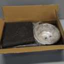 Metal Raised Dog Bowl, 10" Height Tall Elevate Dog Feeder Stand with 2 Stainless Steel 42oz Bowls & 16x24 Non-Slip Mat  Stronger Dogs Food & Water Bowl Stand (Grey)