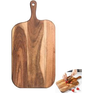 Wooden Cutting Boards for Kitchen, Chopping Board Serving Board Chopping Butcher for Meat, Cheese, Fruit, Vegetables